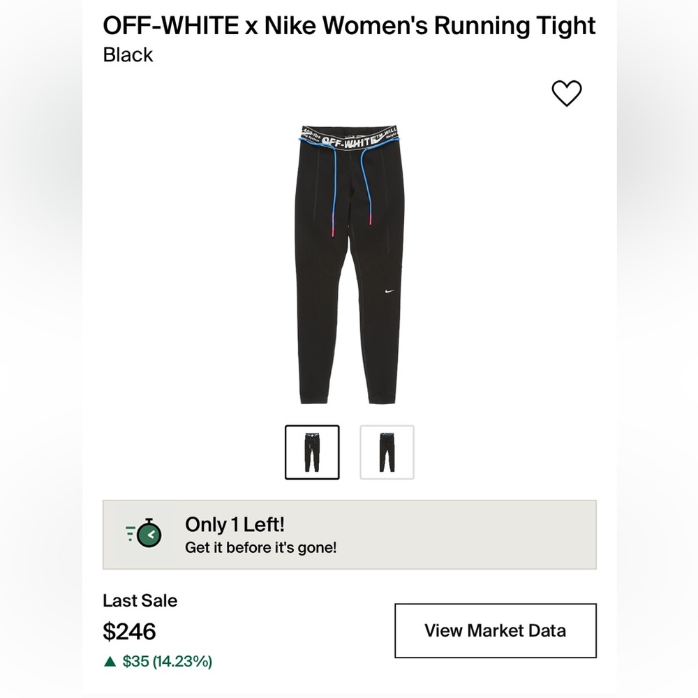 OFF-WHITE X Nike Women’s Running Tight